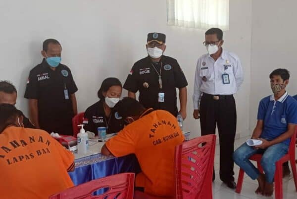 Tes Urin Di lapas Kelas III Baa Kabupaten Rote Ndao