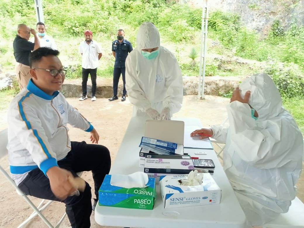 Deteksi Virus Covid - 19 Dilakukan Swab Antigen Pegawai BNNK Rote Ndao Deteksi Virus Covid – 19 Dilakukan Swab Antigen Pegawai BNNK Rote Ndao