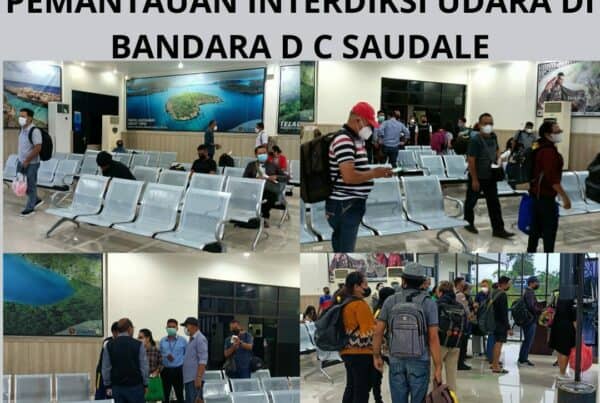 Seksi Pemberantasan Melaksanakan Kegiatan Pemantauan Interdiksi Udara di Bandara D. C. Saudale Rote Ndao