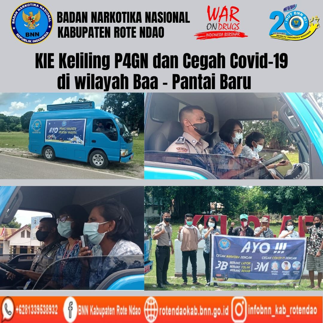 KIE Keliling P4GN dan Cegah Covid - 19 diwilayah Baa - Pantai Baru KIE Keliling P4GN dan Cegah Covid – 19 diwilayah Baa – Pantai Baru