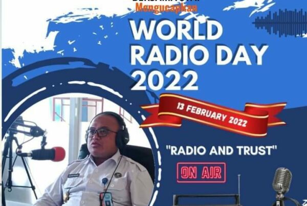 Kepala BNN Kabupaten Rote Ndao Bersama Staf Mengucapkan World Radio Day 2022