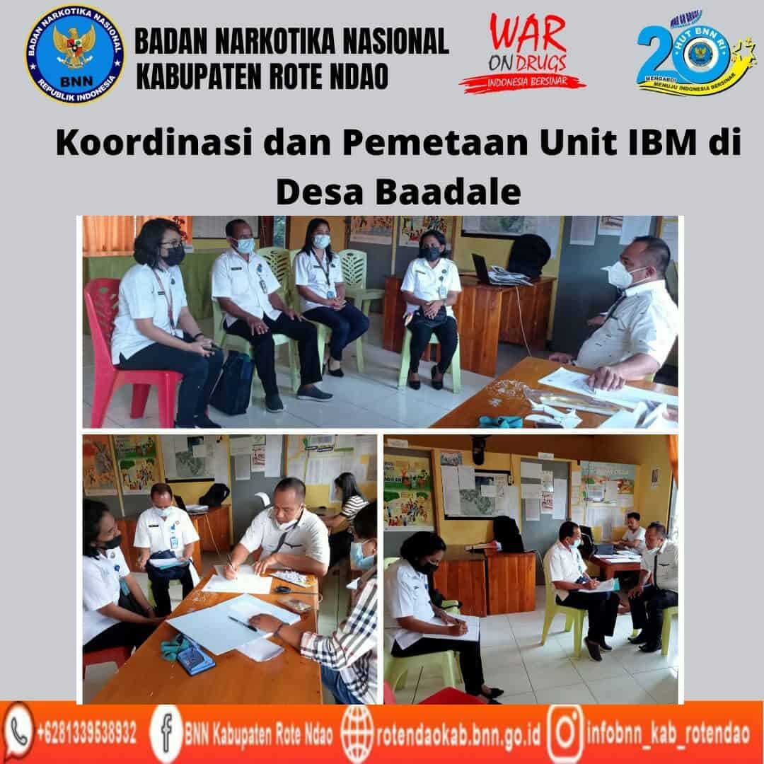 Seksi Rehabilitasi Melaksanakan Kegiatan Koordinasi dan Pemetaan Unit Intervensi Berbasis Masyarakat (IBM) BNNK Rote Ndao Seksi Rehabilitasi Melaksanakan Kegiatan Koordinasi dan Pemetaan Unit Intervensi Berbasis Masyarakat (IBM) BNNK Rote Ndao