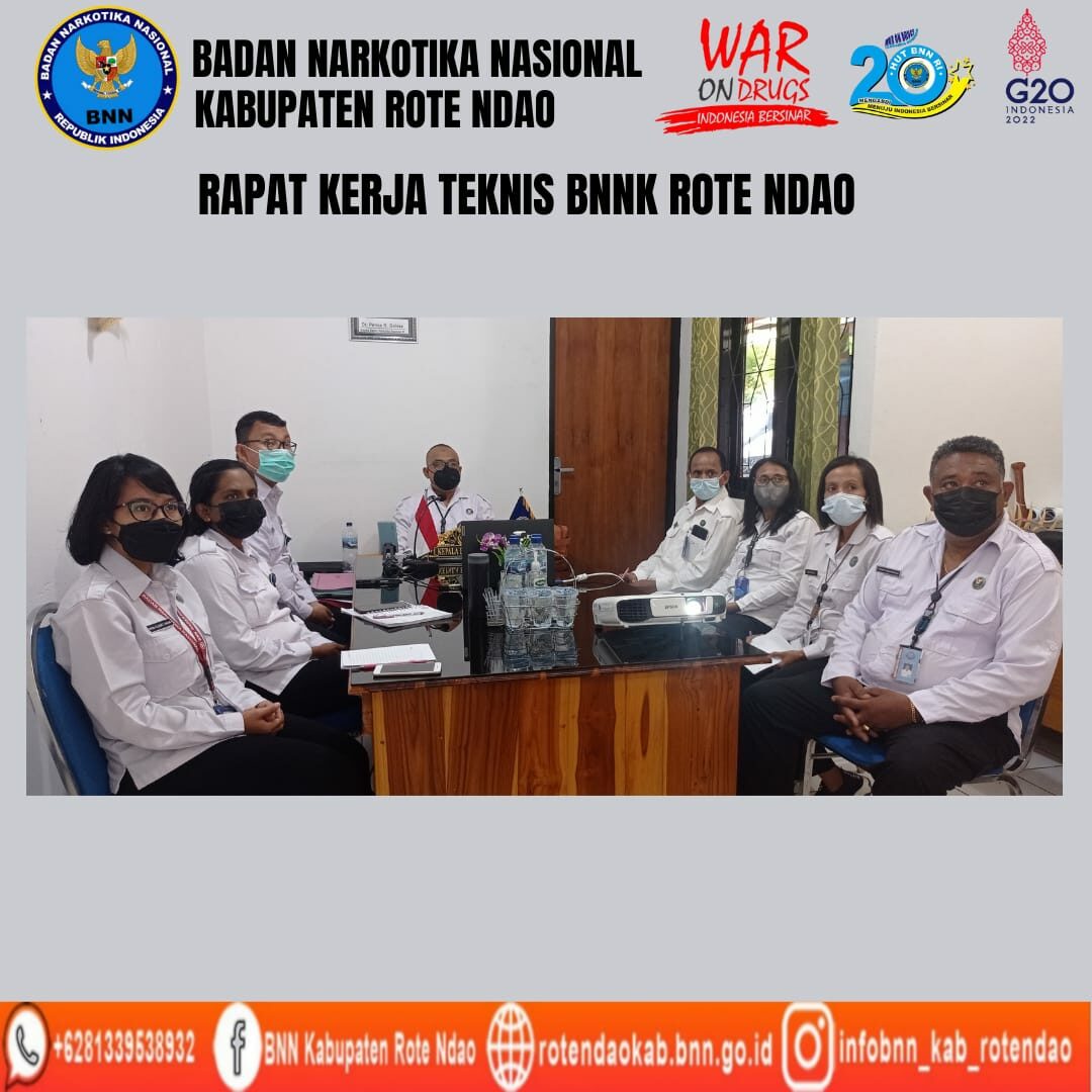 Rapat Kerja Taknis BNNK Rote Ndao Rapat Kerja Taknis BNNK Rote Ndao