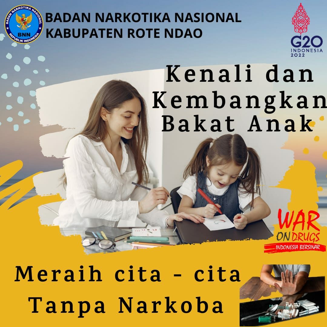 Kenali dan Kembangkan Bakat Anak Untuk Meraih Cita-cita Tanpa Narkoba Kenali dan Kembangkan Bakat Anak Untuk Meraih Cita-cita Tanpa Narkoba