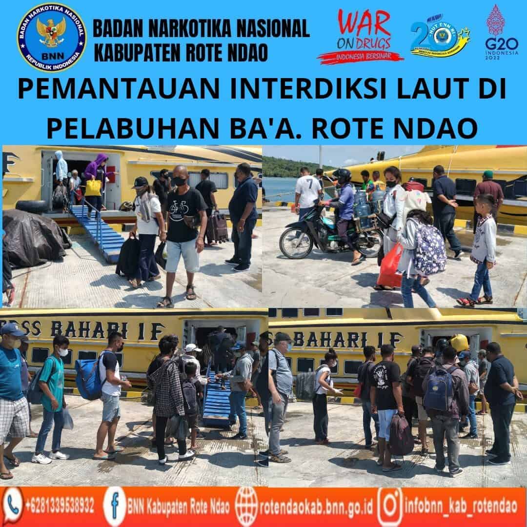 Seksi Pemberantasan Melaksanakan Pemantauan Interdiksi Laut di Pelabuhan Ba'a - Rote Ndao Seksi Pemberantasan Melaksanakan Pemantauan Interdiksi Laut di Pelabuhan Ba’a – Rote Ndao