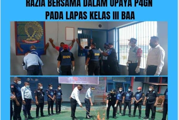 Razia Bersama dalam Pemberantasan Narkoba di Lapas Kelas III Baa