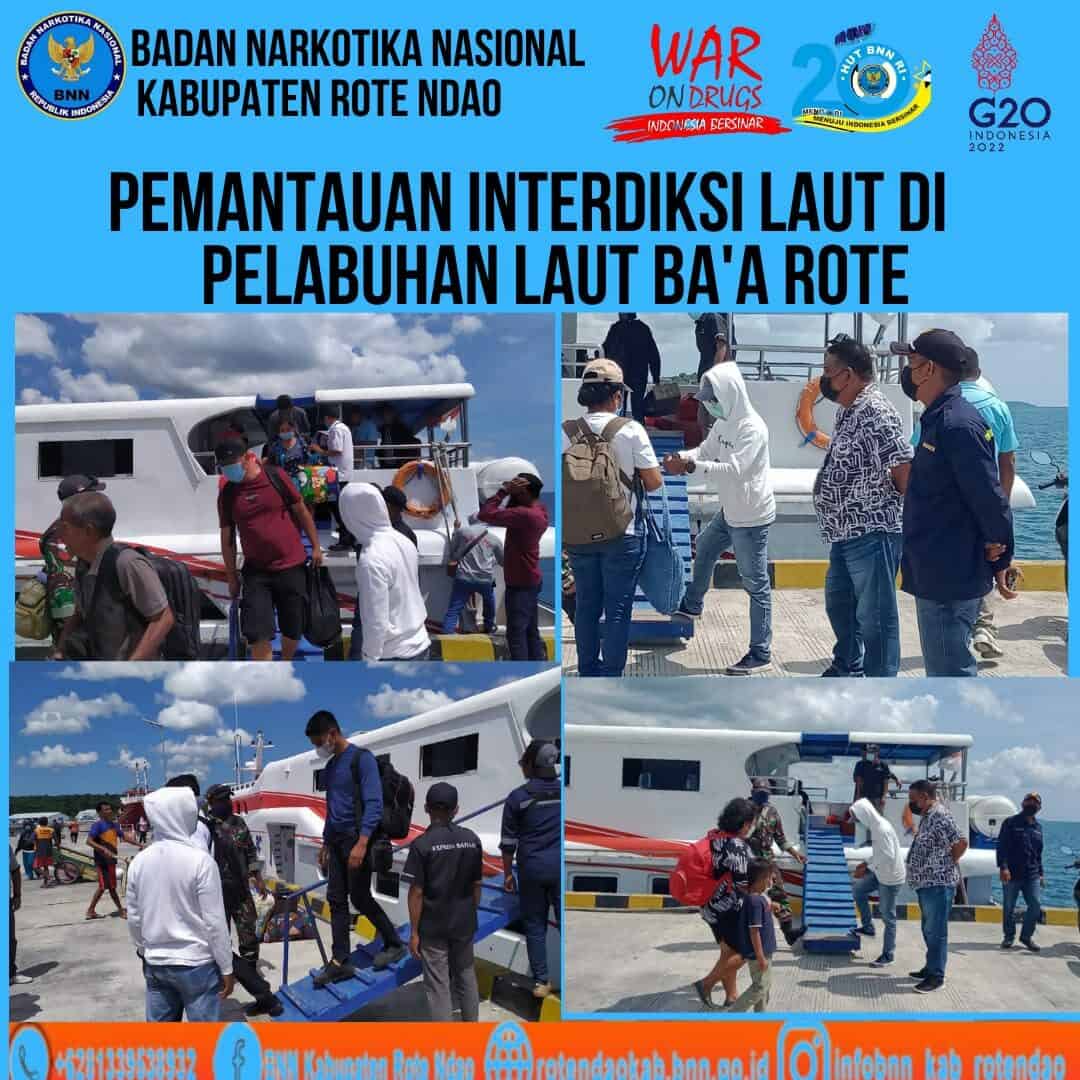 Seksi Pemberantasan Melaksanakan Pemantauan Interdiksi Laut di Pelabuhan Ba'a - Rote Ndao Seksi Pemberantasan Melaksanakan Pemantauan Interdiksi Laut di Pelabuhan Ba’a – Rote Ndao