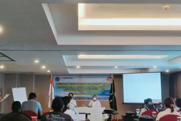 Kegiatan Peningkatan Kompetensi Teknis Petugas Rahabilitasi Melalui Pelatihan Kurikulum 1 dan 2 ( UTC 1 dan 2 ) Tahun Anggaran 2022.
