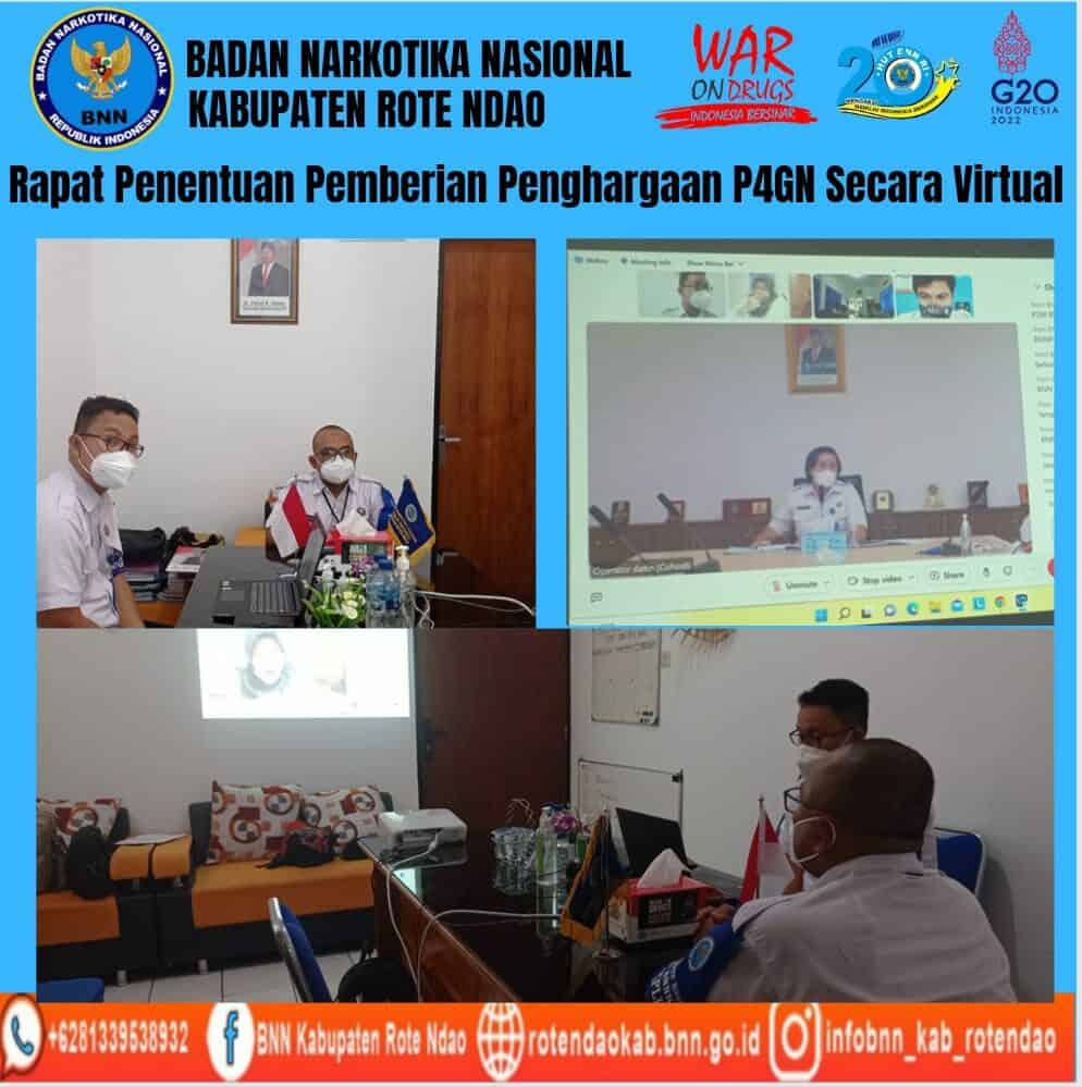 Rapat Penentuan Pemberian Penghargaan P4GN Secara Virtual Rapat Penentuan Pemberian Penghargaan P4GN Secara Virtual