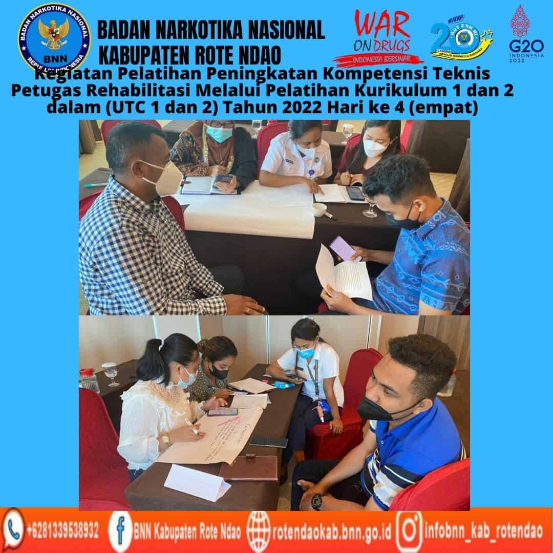 Kegiatan Peningkatan Kompetensi Teknis Petugas Rahabilitasi Melalui Pelatihan Kurikulum 1 dan 2 ( UTC 1 dan 2 ) Tahun Anggaran 2022. Kegiatan Peningkatan Kompetensi Teknis Petugas Rahabilitasi Melalui Pelatihan Kurikulum 1 dan 2 ( UTC 1 dan 2 ) Tahun Anggaran 2022.