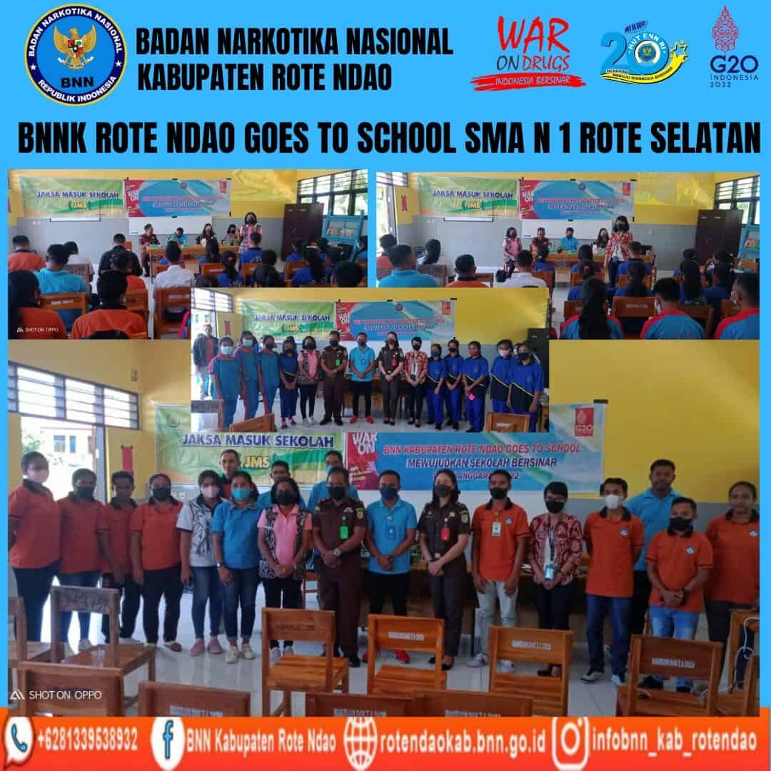BNNK Rote Ndao Goes To School Mewujudkan Sekolah Bersinar pada SMA Negeri 1 Rote Selatan BNNK Rote Ndao Goes To School Mewujudkan Sekolah Bersinar pada SMA Negeri 1 Rote Selatan
