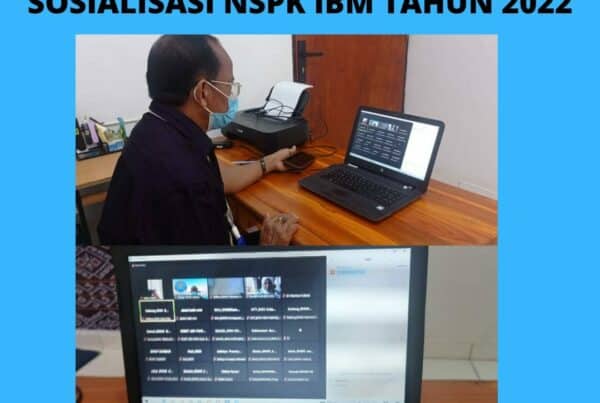 Seksi Rehabilitasi Mengikuti Vidcon Kebijakan dan Ruang lingkup Intervensi Berbasis Masyarakat (IBM)