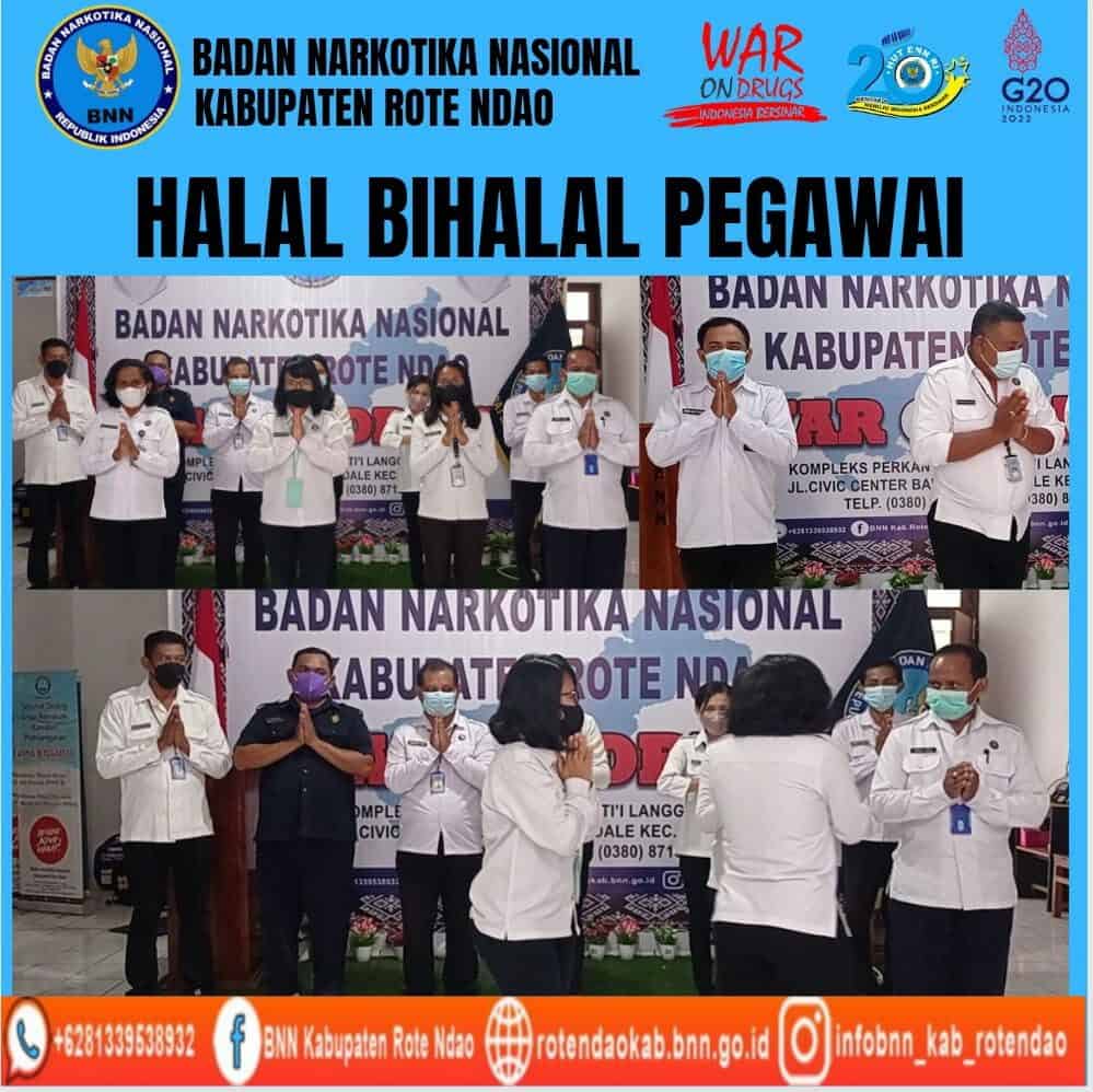 Halal Bihalal Pegawai BNNK Rote Ndao Halal Bihalal Pegawai BNNK Rote Ndao