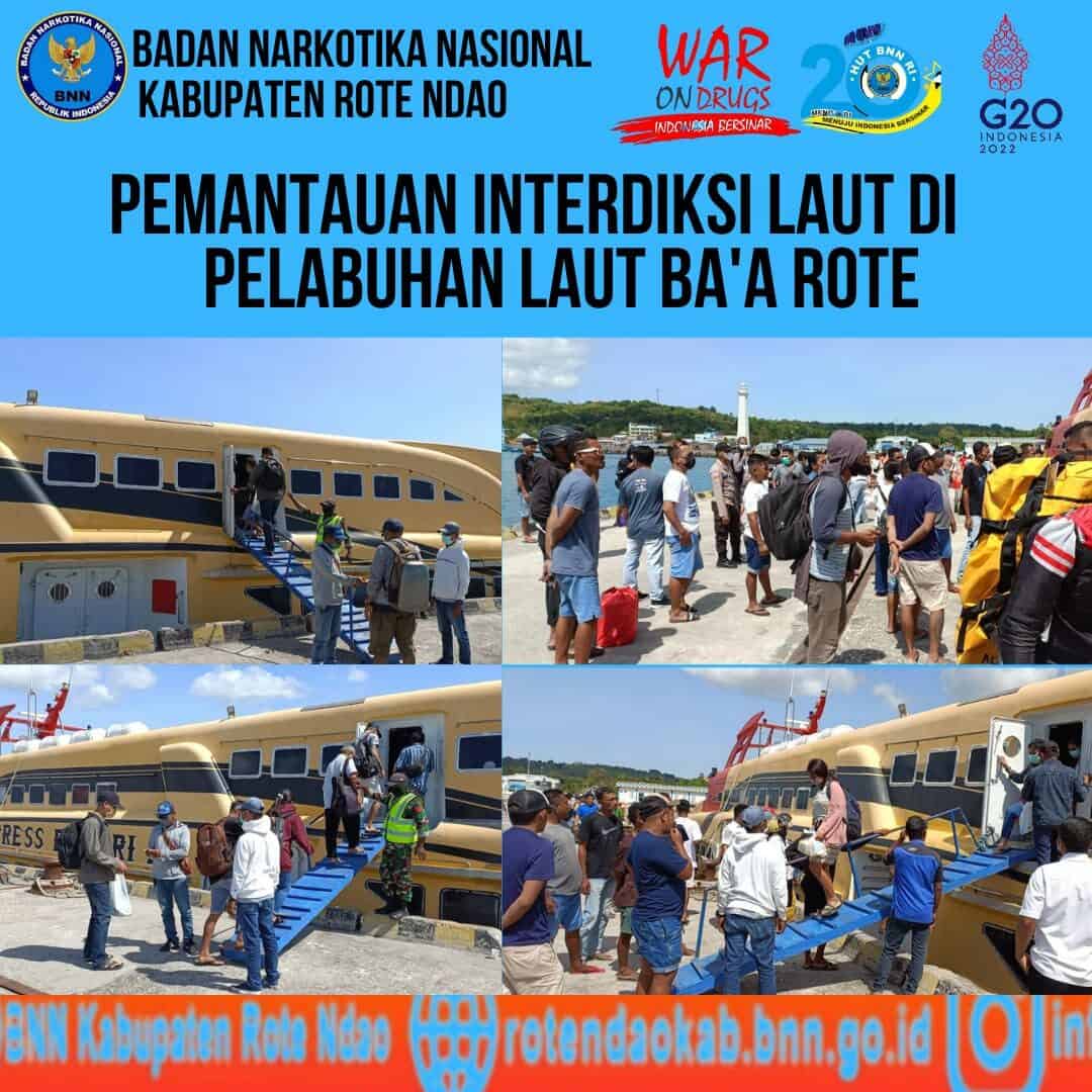 Seksi Pemberantasan Melaksanakan Pemantauan Interdiksi Laut di Pelabuhan Ba'a - Rote Ndao Seksi Pemberantasan Melaksanakan Pemantauan Interdiksi Laut di Pelabuhan Ba’a – Rote Ndao