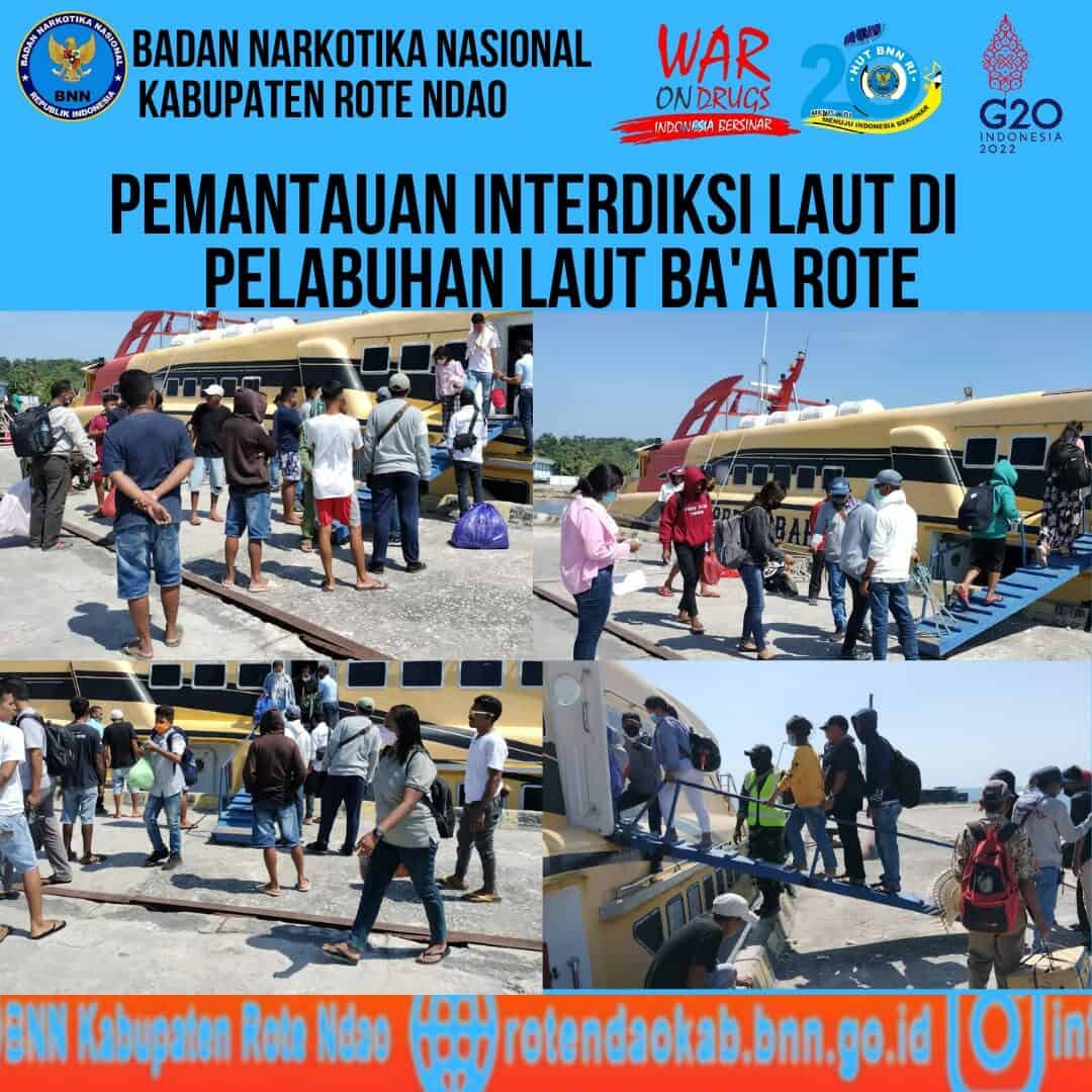 Seksi Pemberantasan Melaksanakan Pemantauan Interdiksi Laut di Pelabuhan Ba'a - Rote Ndao Seksi Pemberantasan Melaksanakan Pemantauan Interdiksi Laut di Pelabuhan Ba’a – Rote Ndao