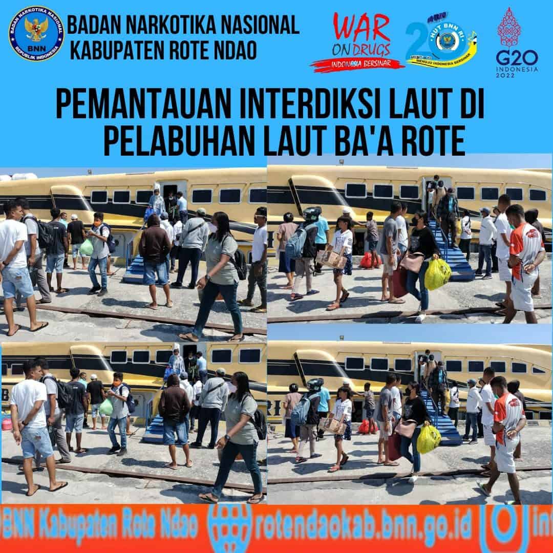 Seksi Pemberantasan Melaksanakan Pemantauan Interdiksi Laut di Pelabuhan Ba'a - Rote Ndao Seksi Pemberantasan Melaksanakan Pemantauan Interdiksi Laut di Pelabuhan Ba’a – Rote Ndao