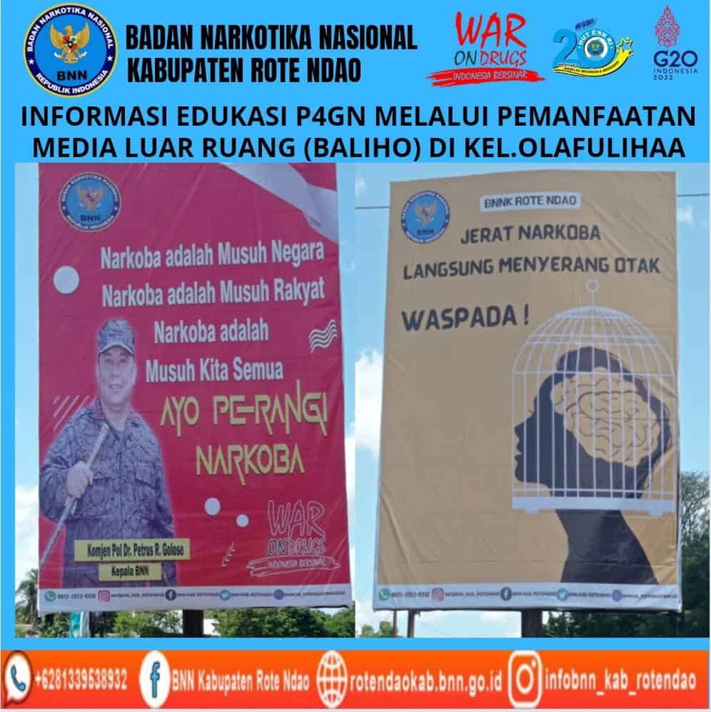 Informasi Edukasi Melalui Pemanfaatan Media Luar Ruang (Pemasangan Baliho) Informasi Edukasi Melalui Pemanfaatan Media Luar Ruang (Pemasangan Baliho)