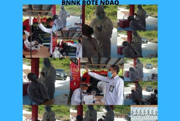 Kegiatan Swab Antigen Terhadap Pegawai BNNK Rote Ndao.