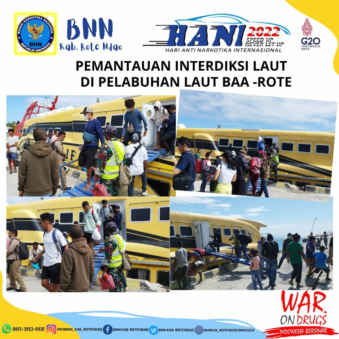 Seksi Pemberantasan Melaksanakan Pemantauan Interdiksi Laut di Pelabuhan Ba'a - Rote Ndao Seksi Pemberantasan Melaksanakan Pemantauan Interdiksi Laut di Pelabuhan Ba’a – Rote Ndao