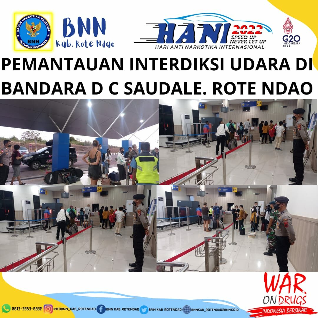 Seksi Pemberantasan Melaksanakan Pemantauan Interdiksi Udara di Bandara D.C. Saudale Rote Ndao. Seksi Pemberantasan Melaksanakan Pemantauan Interdiksi Udara di Bandara D.C. Saudale Rote Ndao.