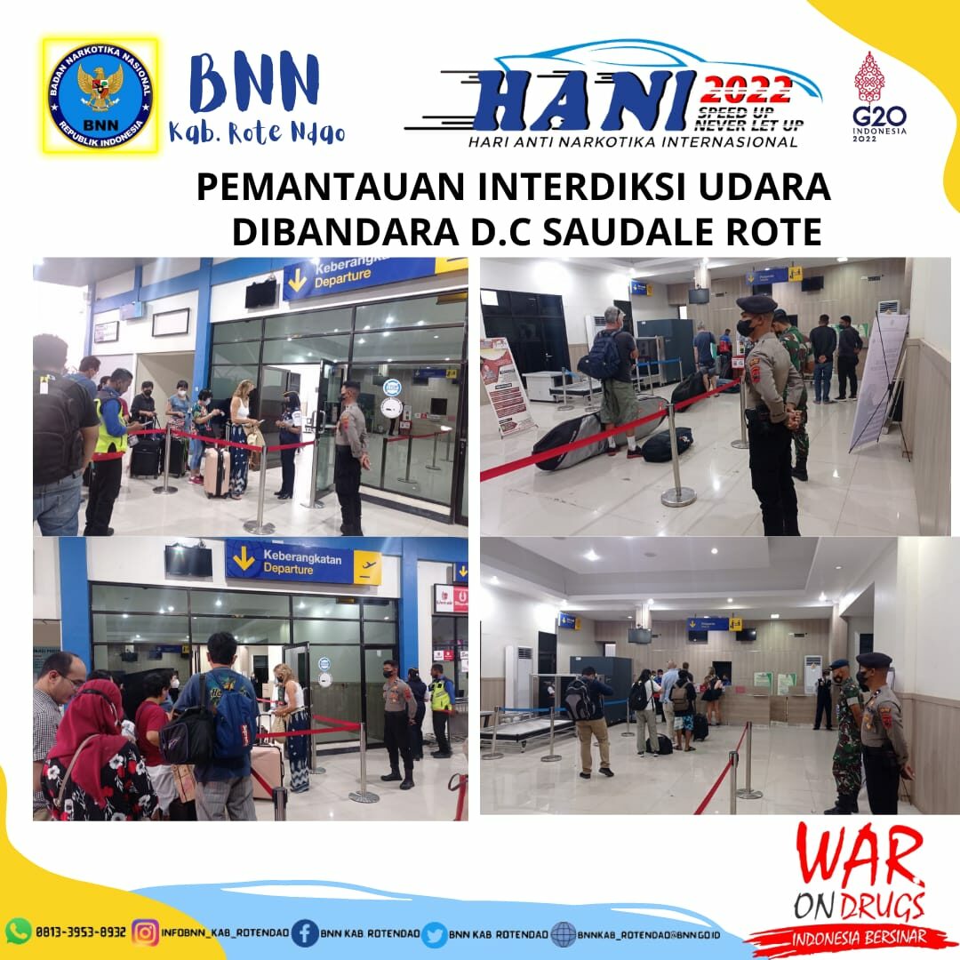 Seksi Pemberantasan Melaksanakan Pemantauan Interdiksi Udara di Bandara D.C. Saudale Rote Ndao. Seksi Pemberantasan Melaksanakan Pemantauan Interdiksi Udara di Bandara D.C. Saudale Rote Ndao.
