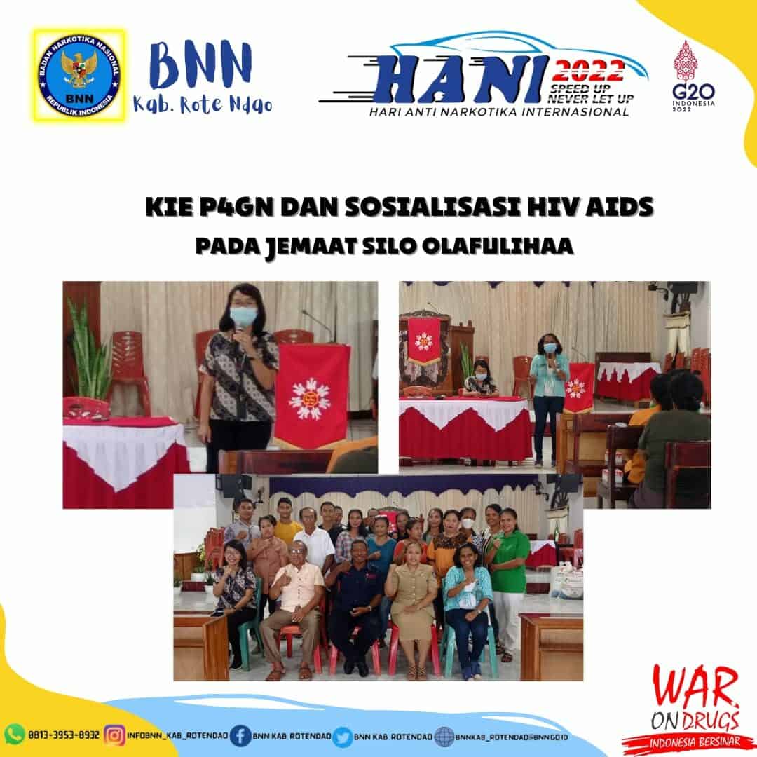 KIE P4GN dan Sosialisasi HIV AIDS Pada Jemaat Silo Olafulihaa KIE P4GN dan Sosialisasi HIV AIDS Pada Jemaat Silo Olafulihaa