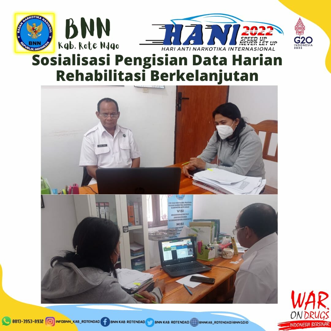 Rapat Sosialisasi Pengisian Data Harian Rehabilitasi Berkelanjutan. Rapat Sosialisasi Pengisian Data Harian Rehabilitasi Berkelanjutan.