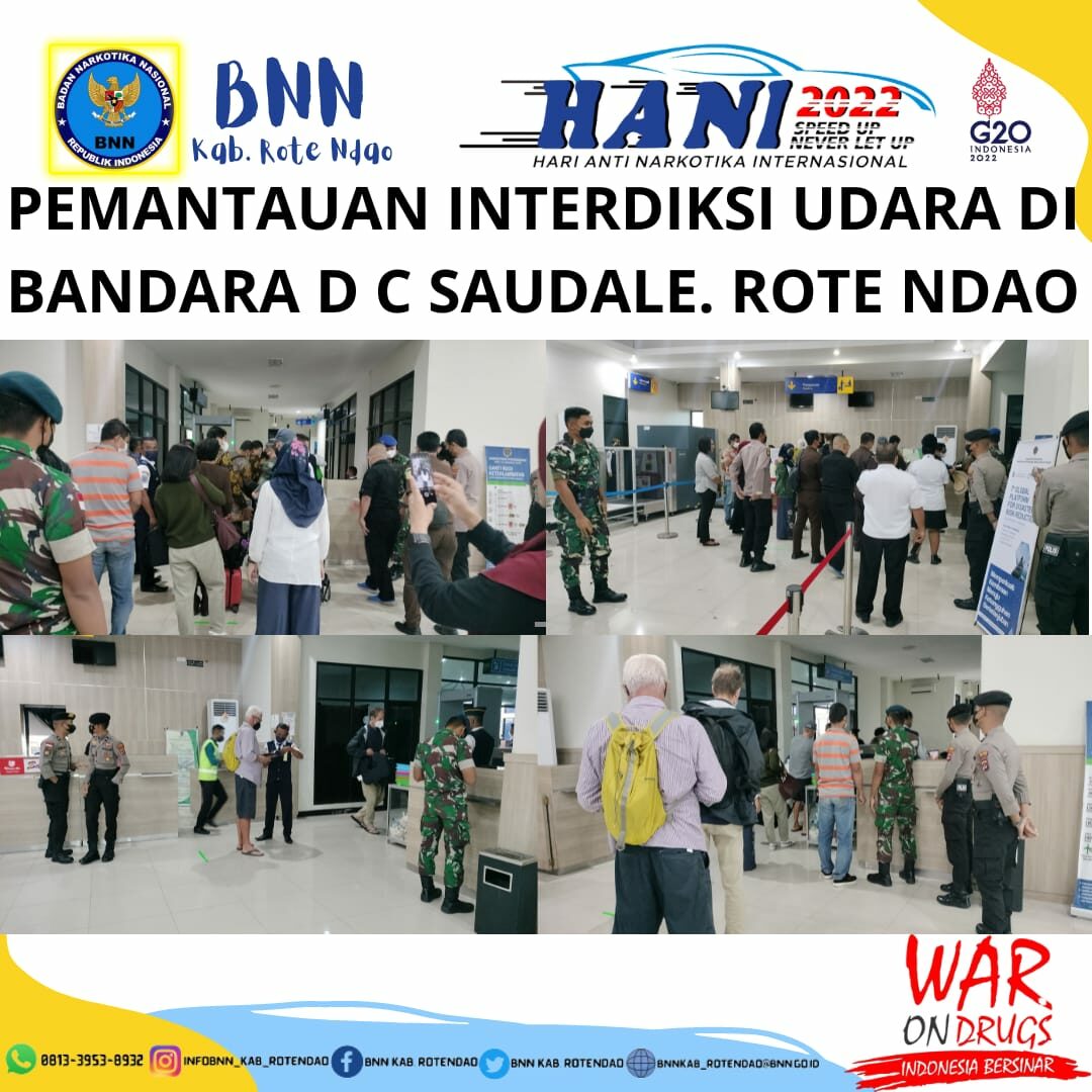 Seksi Pemberantasan Melaksanakan Pemantauan Interdiksi Udara di Bandara D.C. Saudale Rote Ndao. Seksi Pemberantasan Melaksanakan Pemantauan Interdiksi Udara di Bandara D.C. Saudale Rote Ndao.