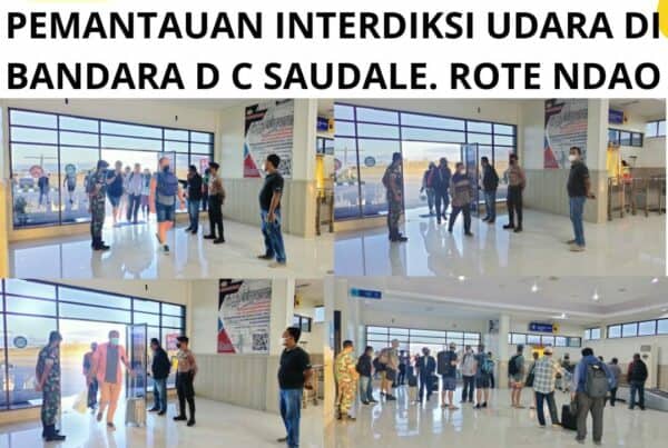Seksi Pemberantasan Melaksanakan Pemantuan Interdiksi Udara di Bandara D. C. Saudale Rote Ndao