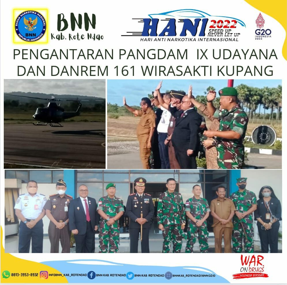 Pengantaran Pangdam IX Udayana dan Danrem 161 Wirasakti Kupang Pengantaran Pangdam IX Udayana dan Danrem 161 Wirasakti Kupang