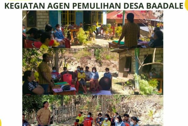 Sosialisasi Oleh Agen Pemulihan Desa Baadale Sosialisasi Oleh Agen Pemulihan Desa Baadale