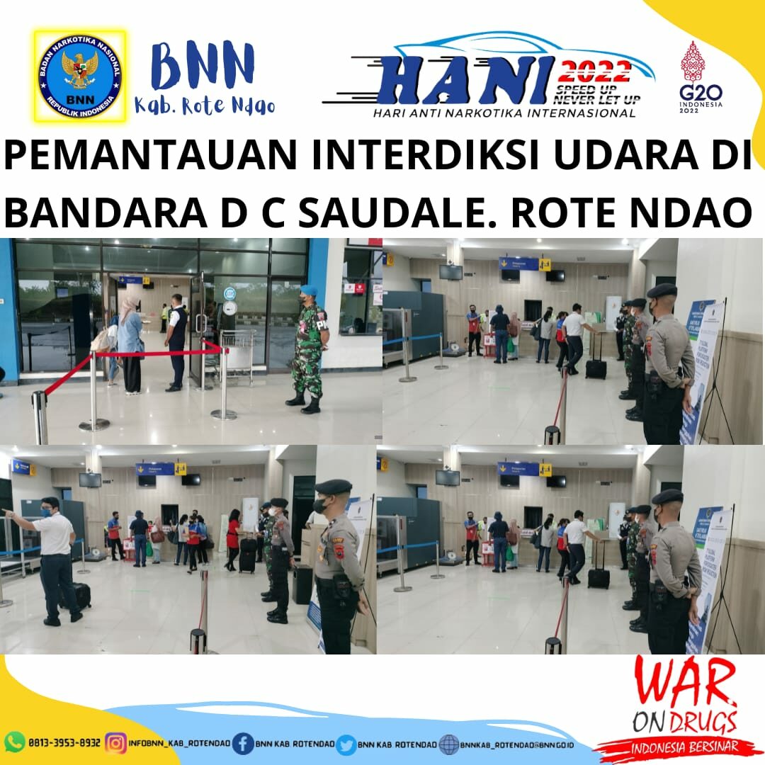 Seksi Pemberantasan Melaksanakan Pemantauan Interdiksi Udara di Bandara D.C. Saudale Rote Ndao. Seksi Pemberantasan Melaksanakan Pemantauan Interdiksi Udara di Bandara D.C. Saudale Rote Ndao.