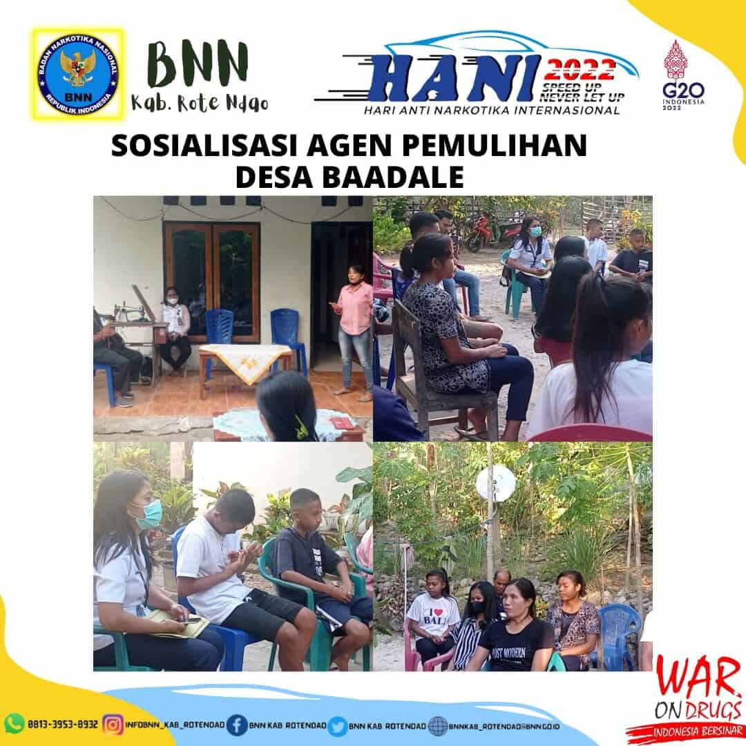 Sosialisasi Oleh Agen Pemulihan Desa Baadale Sosialisasi Oleh Agen Pemulihan Desa Baadale