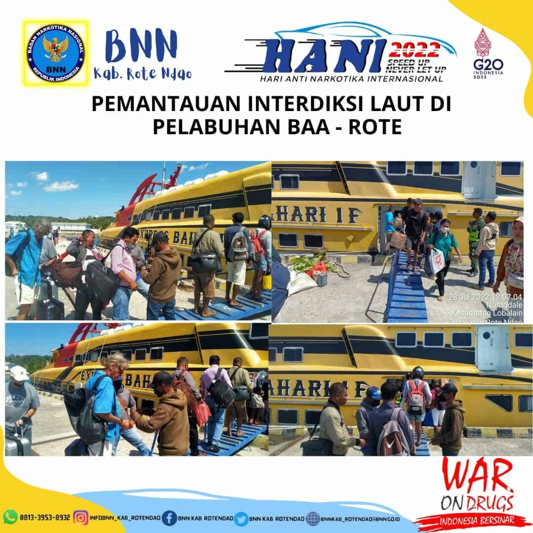 Seksi Pemberantasan Melaksanakan Pemantauan Interdiksi Laut di Pelabuhan Ba'a - Rote Ndao Seksi Pemberantasan Melaksanakan Pemantauan Interdiksi Laut di Pelabuhan Ba’a – Rote Ndao