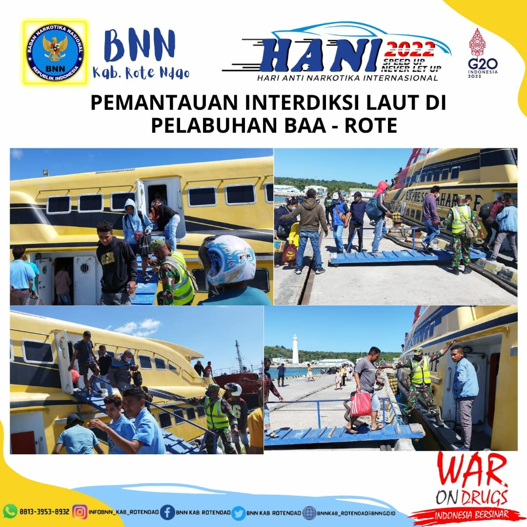 Seksi Pemberantasan Melaksanakan Pemantauan Interdiksi Laut di Pelabuhan Ba'a - Rote Ndao Seksi Pemberantasan Melaksanakan Pemantauan Interdiksi Laut di Pelabuhan Ba’a – Rote Ndao
