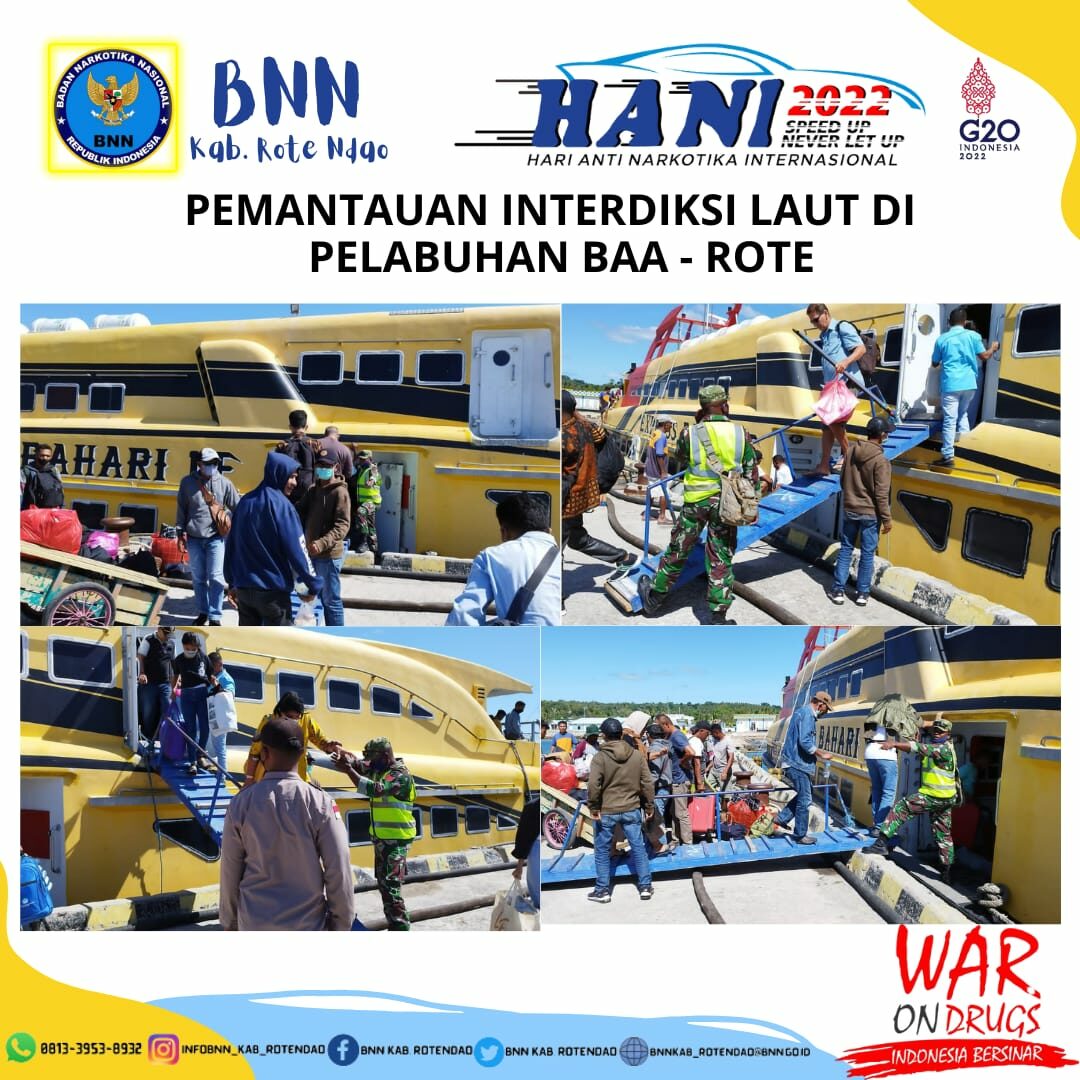 Seksi Pemberantasan Melaksanakan Pemantauan Interdiksi Laut di Pelabuhan Ba'a - Rote Ndao Seksi Pemberantasan Melaksanakan Pemantauan Interdiksi Laut di Pelabuhan Ba’a – Rote Ndao