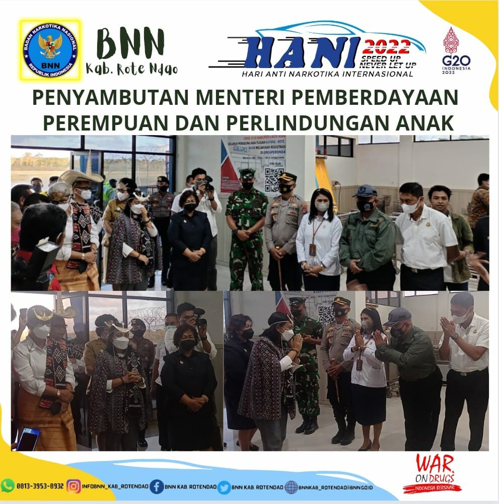 Penyambutan Menteri Pemberdayaan Perempuan dan Perlindungan Anak Penyambutan Menteri Pemberdayaan Perempuan dan Perlindungan Anak
