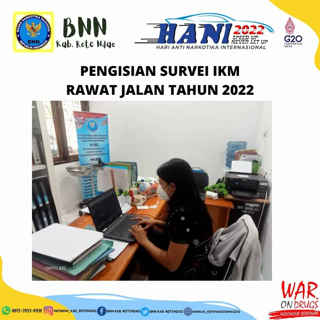 Pengisian Survei IKM 2022 (Rawat Jalan) Pengisian Survei IKM 2022 (Rawat Jalan)
