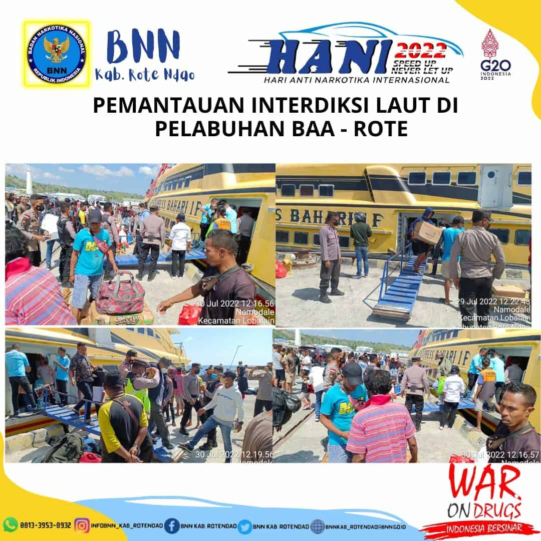 Seksi Pemberantasan Melaksanakan Pemantauan Interdiksi Laut di Pelabuhan Ba'a - Rote Ndao Seksi Pemberantasan Melaksanakan Pemantauan Interdiksi Laut di Pelabuhan Ba’a – Rote Ndao