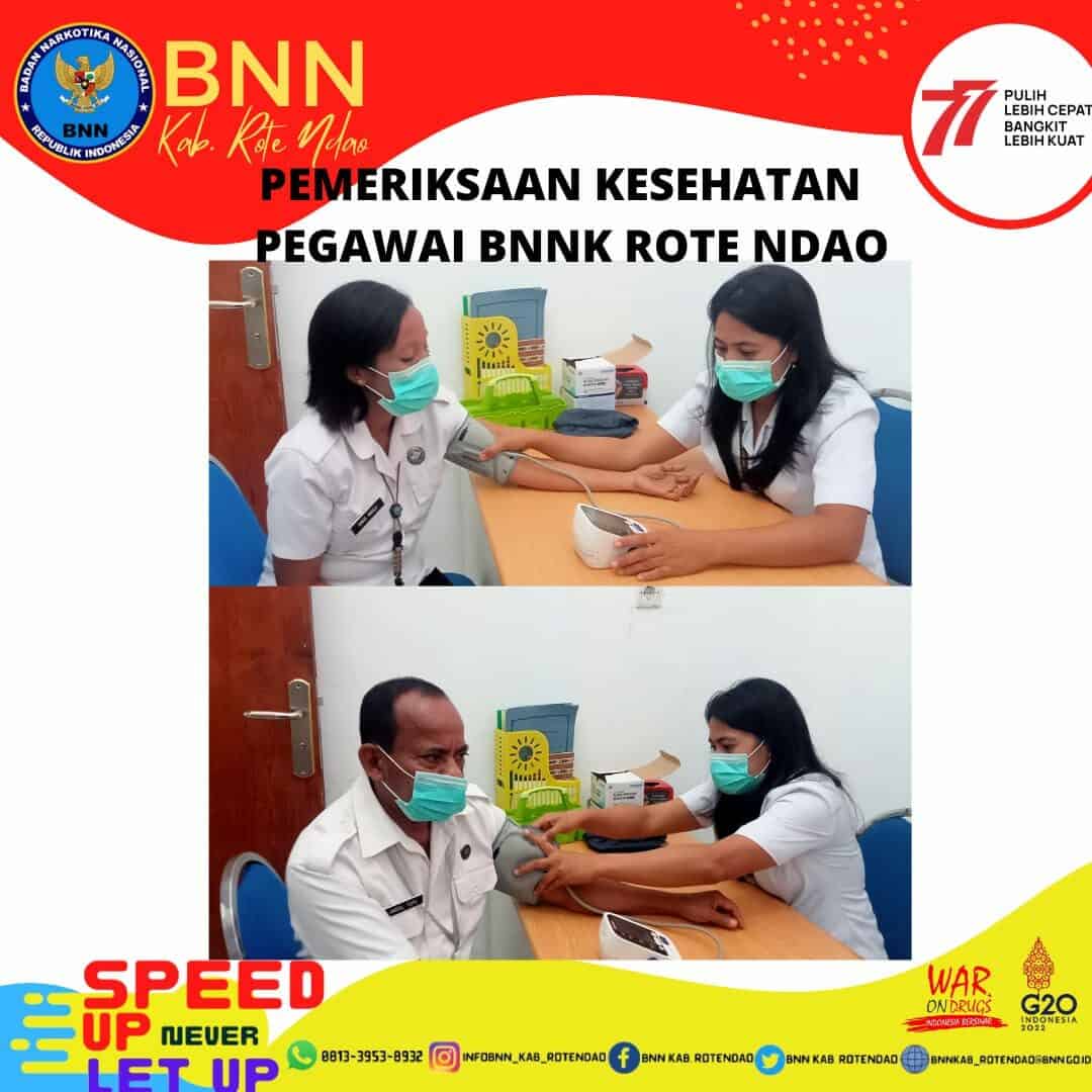 Pemeriksaan Kesehatan Berupa Mengukur Tekanan Darah Pemeriksaan Kesehatan Berupa Mengukur Tekanan Darah