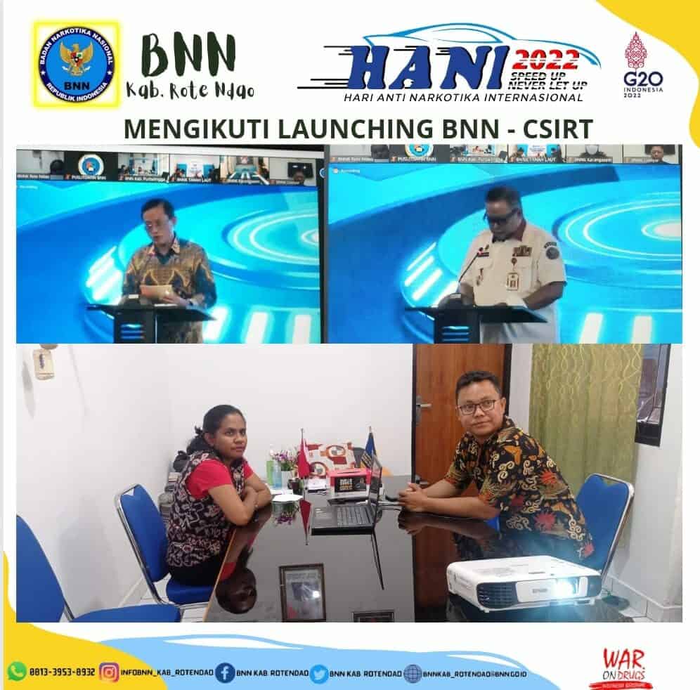 Mengikuti Launching CSIRT BNN (BNN CSIRT) Mengikuti Launching CSIRT BNN (BNN CSIRT)