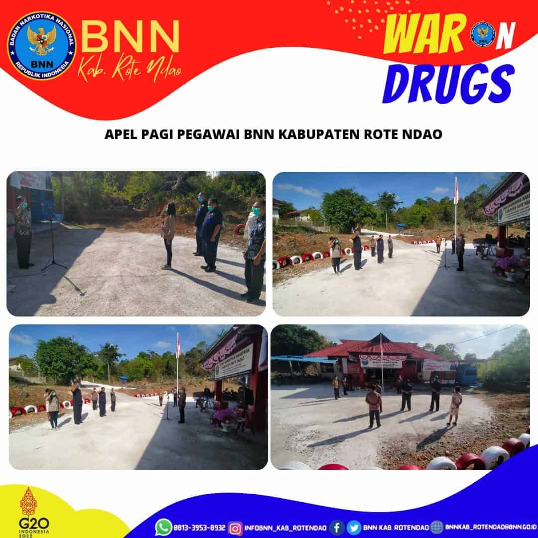 Apel Pagi Pegawai BNNK Rote Ndao Apel Pagi Pegawai BNNK Rote Ndao