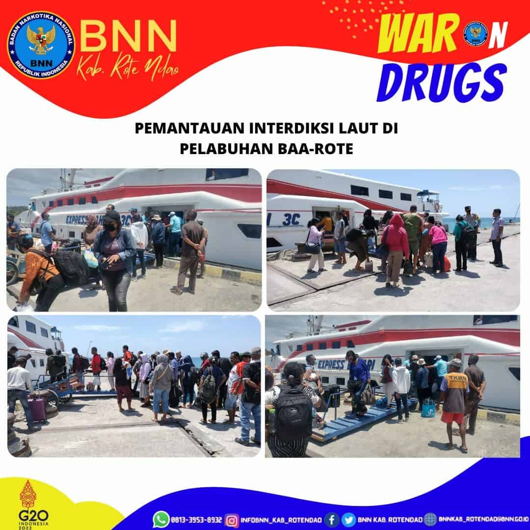 Seksi Pemberantasan Melaksanakan Pemantauan Interdiksi Laut di Pelabuhan Laut Baa - Rote Ndao Seksi Pemberantasan Melaksanakan Pemantauan Interdiksi Laut di Pelabuhan Laut Baa – Rote Ndao