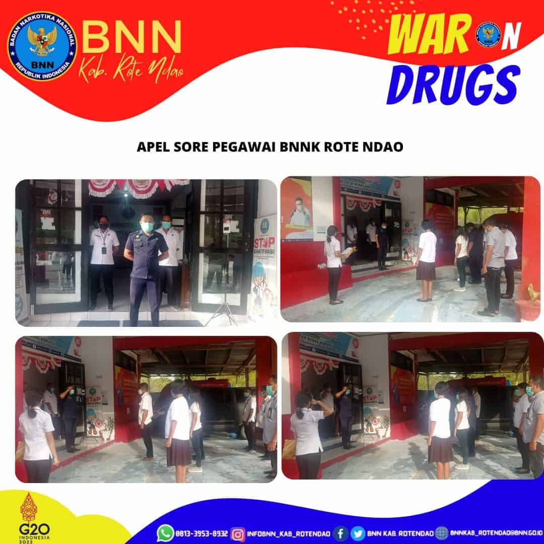 Apel Sore Pegawai BNNK Rote Ndao Apel Sore Pegawai BNNK Rote Ndao