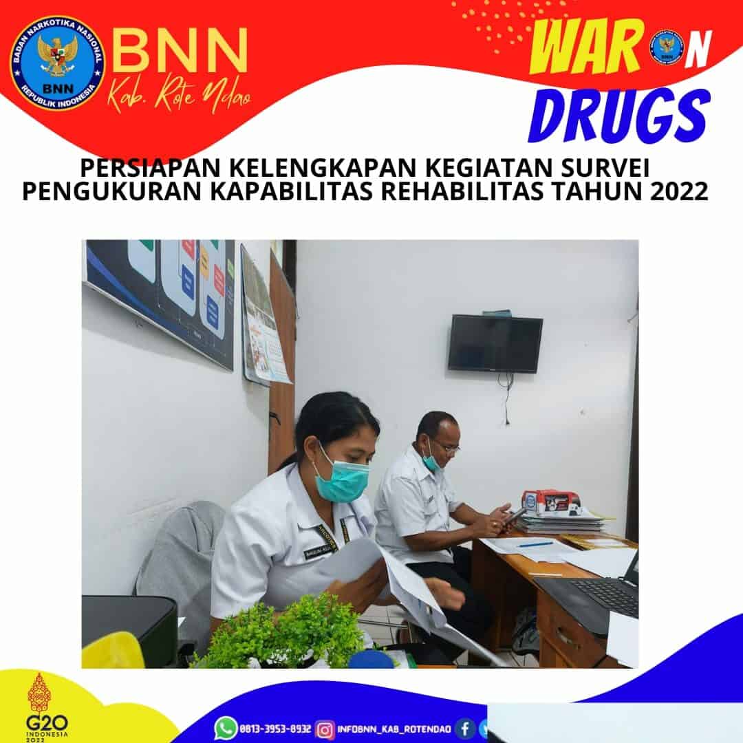 Persiapan Kelengkapan Kegiatan Survei Pengukuran Kapabilitas Rehabilitasi Tahun 2022 Persiapan Kelengkapan Kegiatan Survei Pengukuran Kapabilitas Rehabilitasi Tahun 2022