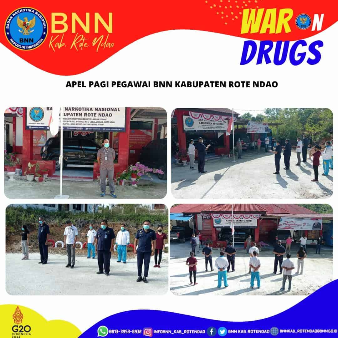 Apel Pagi Pegawai BNNK Rote Ndao Konsep Otomatis