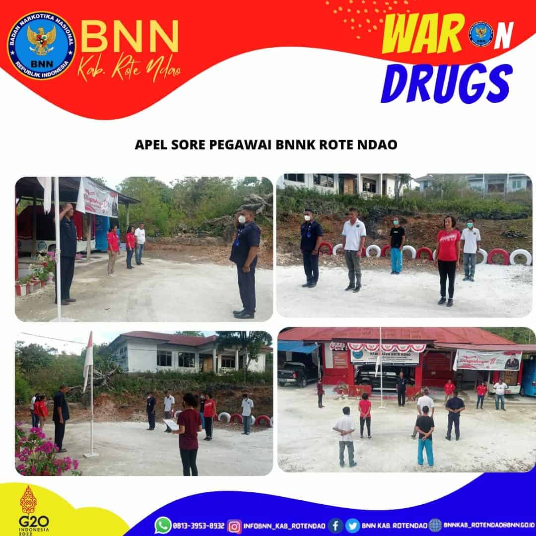 Apel Sore Pegawai BNNK Rote Ndao Apel Sore Pegawai BNNK Rote Ndao