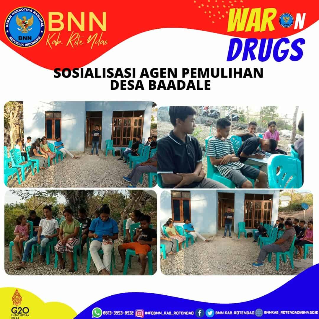 Sosialisasi Oleh Agen Pemulihan Desa Baadale Sosialisasi Oleh Agen Pemulihan Desa Baadale