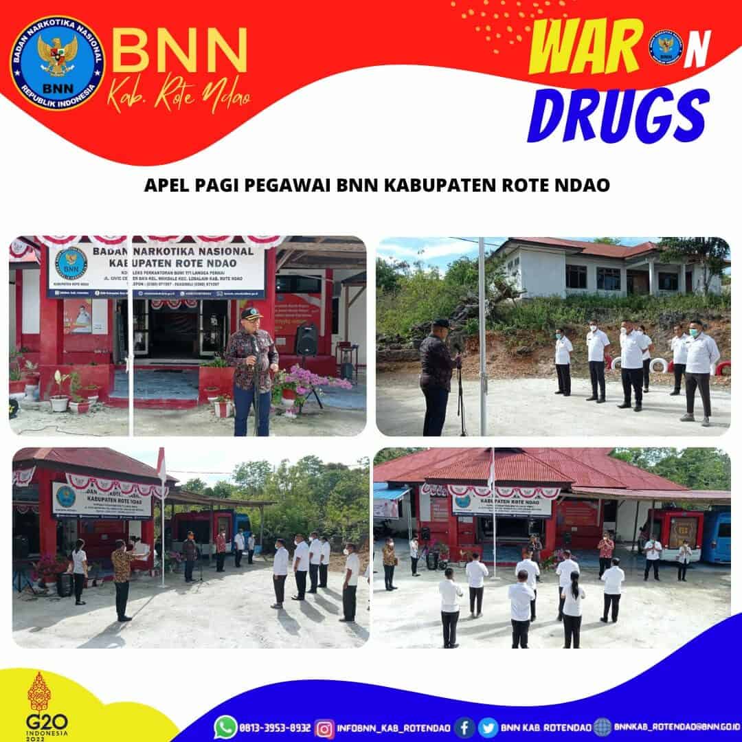 Apel Pagi Pegawai BNNK Rote Ndao Apel Pagi Pegawai BNNK Rote Ndao