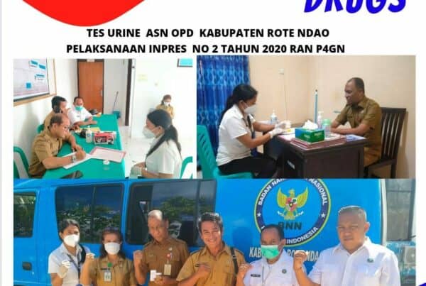 Tes Urine ASN OPD Kabupaten Rote Ndao, Pelaksanaan Inpres Nomor 2 Tahun 2020 tentang RAN P4GN